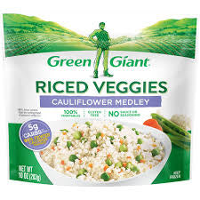 GREEN GIANT RICED VEGGIES CAULIFLOWER MEDLEY 10 OZ