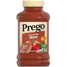 PREGO ITALIAN PASTA SAUCE WITH MEAT 45 OZ
