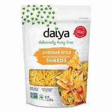 DAIYA DAIRY FREE CHEDDAR CHEESE SHREDS 7.1 OZ #ROCK VALUE-ORDER BY THURSDAY EVENING AUG 19   ARRIVING AUG 27  FOR DELIVERY#