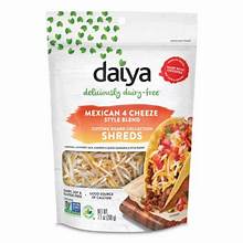 DAIYA DAIRY FREE MEXICAN 4 CHEEZE STYLE 7.1 OZ #ROCK VALUE-ORDER BY THURSDAY EVENING AUG 19   ARRIVING AUG 27  FOR DELIVERY#