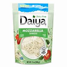 DAIYA DAIRY FREE MOZZARELLA CHEESE SHREDS 7.1 OZ #ROCK VALUE-ORDER BY THURSDAY EVENING AUG 19   ARRIVING AUG 27  FOR DELIVERY#