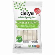 DAIYA MOZZARELLA STYLE CHEEZE STICKS 0.77 OZ 6 CT #ROCK VALUE-ORDER BY THURSDAY EVENING AUG 19   ARRIVING AUG 27  FOR DELIVERY#