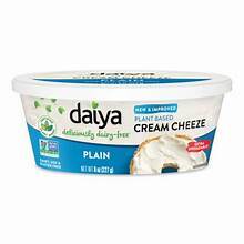 DAIYA DAIRY FREE PLAIN CREAM CHEESE VEGAN 8 0Z #ROCK VALUE-ORDER BY THURSDAY EVENING AUG 19   ARRIVING AUG 27  FOR DELIVERY#