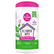 DAPPLE BABY ALL-PURPOSE CLEANING WIPES LAVENDER 75 WIPES  #ROCK VALUE PRODUCT ORDER BY MONDAY NOV 19 ARRIVING NOV 27 FOR DELIVERY#