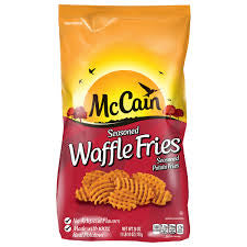 McCAIN SEASONED WAFFLES FRIES 26 OZ