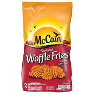 McCAIN SEASONED WAFFLES FRIES 26 OZ