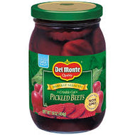 DEL MONTE CRINKLE CUT PICKLED BEETS 16OZ  #ROCK VALUE-ORDER BY MONDAY EVENING NOV 19 ARRIVING NOV 27 FOR DELIVERY#