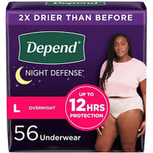 DEPEND NIGHT DEFENSE INCONTINENCE UNDERWEAR FOR WOMEN SMALL 16 CT#ROCK VALUE-ORDER BY TUESDAY EVENING OCT 07 ARRIVING OCT 15 FOR DELIVERY#&nbsp;