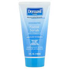 DERMASIL INVIGORATING FACIAL SCRUB 5 FL OZ TUBES