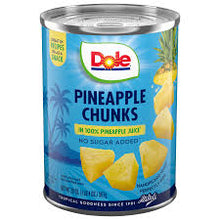DOLE PINEAPPLE CHUNKS 20 0Z