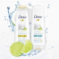 DOVE NOURISHING RITUALS COCONUT AND HYDRATING SHAMPOO AND CONDITIONER SET, SWEET LIME 12 OZ #ROCK VALUE-ORDER BY  MONDAY EVENING NOV 19 ARRIVING NOV 27 FOR DELIVERY#