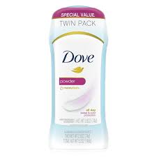 DOVE SWEAT AND ODOR PROTECTION WOMEN'S ANTIPERSPIRANT DEODORANT STICK POWDER 2.6 OZ 2PK #ROCK VALUE-ORDER BY  MONDAY EVENING NOV 19 ARRIVING NOV 27 FOR DELIVERY#