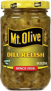 Mt. Olive Dill Relish 8 Oz