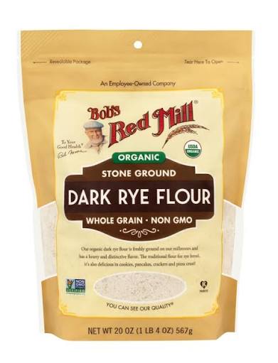 BOB'S RED MILL DARK RYE FLOUR 20 OZ