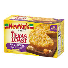 NEW YORK TEXAS FIVE CHEESE TOAST 8 CT 13.5 OZ
