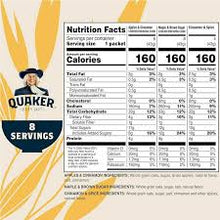 Quaker Instant Oatmeal Variety Pack 12.1 oz 8 Ct 1.51 oz