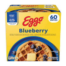 EGGO BLUEBERRY WAFFLES 60 CT FAMILY PACK