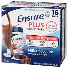 ENSURE PLUS VANILLA NUTRITIONAL SHAKE 8 OZ 24 CT #ROCK VALUE-ORDER BY  TUESDAY EVENING SEP 09 ARRIVING SEP 17  FOR DELIVERY#