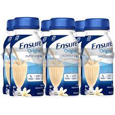 ENSURE ORIGINAL VANILLA NUTRITION SHAKE 8 OZ 24 CT #ROCK VALUE-ORDER BY  TUESDAY EVENING AUGUST 19 ARRIVING AUGUST 27   FOR DELIVERY#