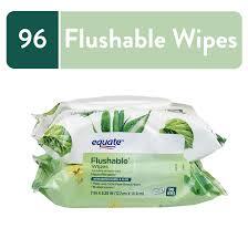 EQUATE WITCH HAZEL AND ALOE SCENT FLUSHABLE WIPES 2 FLIP-TOP PACKS 96 CT  #ROCK VALUE PRODUCT ORDER BY MONDAY NOV 19 ARRIVING NOV 27 FOR DELIVERY#