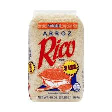 RICO PARBOILED LONG GRAIN RICE 3 LB