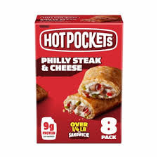 HOT POCKETS PHILLY STEAK & CHEESE 36 OZ (2 LB 4 OZ)