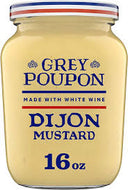 GREY POUPON MUSTARD DIJON 16 OZ