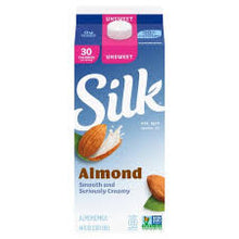 SILK UNSWEETENED ALMOND MILK 64 OZ
