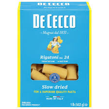 DE CECCO RIGATONI 16 OZ