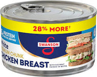 SWANSON WHITE PREMIUM CHUNK CHICKEN BREAST IN WATER 12.5 OZ