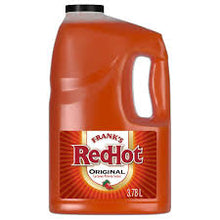 FRANK'S RED HOT SAUCE GALLON 1 GALLON  #ROCK VALUE-ORDER BY  TUESDAY EVENING NOV 25 ARRIVING DEC 03 FOR DELIVERY#