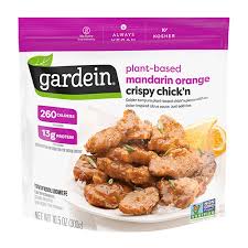 GARDEIN PLANT BASED MANDARIN ORANGE CRISPY VEGAN CHICK'N 10.5 OZ