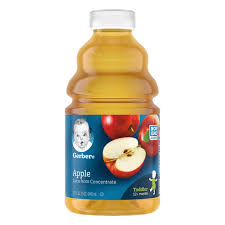 GERBER APFLE JUICE FRUIT JUICE  32 OZ  #ROCK VALUE PRODUCT ORDER BY TUESDAY MAY 20 ARRIVING MAY 28 FOR DELIVERY#