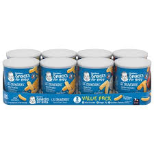 GERBER BABY SNACKS LIL CRUNCHIES VARIETY PACK 1.48 OZ 8 COUNT #ROCK VALUE PRODUCT ORDER BY TUESDAY NOV 04  ARRIVING NOV 12 FOR DELIVERY#