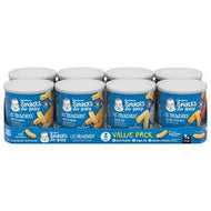 GERBER BABY SNACKS LIL CRUNCHIES VARIETY PACK 1.48 OZ 8 COUNT #ROCK VALUE PRODUCT ORDER BY TUESDAY NOV 04  ARRIVING NOV 12 FOR DELIVERY#