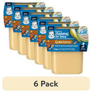 GERBER 2ND FOODS BABY FOOD PEAR CINNAMON WITH OATMEAL 4 OZ 2 TUBS 8 PK  #ROCK VALUE PRODUCT ORDER BY MONDAY NOV 19 ARRIVING NOV 27 FOR DELIVERY#