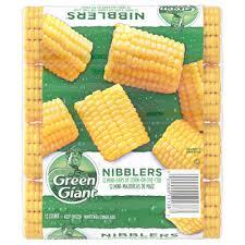 GREEN GIANT NIBBLERS CORN ON THE COB 12 CT # ROCK VALUE PRODUCT. ORDER BY  WEDNESDAY EVENING NOV 14 FOR NOV 19 DELIVERY#