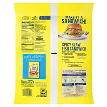 GORTON'S GOLDEN CRUNCHY PANKO FISH FILLETS 28 CT 3 LBS 6 OZ