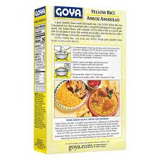 GOYA YELLOW RICE SPANISH STYLE 7 OZ