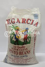 GARCIA PINTO  BEANS 50 LB #ROCK VALUE-ORDER BY  TUESDAY EVENING NOV 25  ARRIVING DEC 03  FOR DELIVERY#