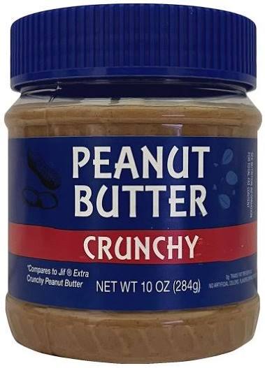 NATURE'S HOUSE CRUNCHY PEANUT BUTTER 10 OZ