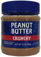 NATURE'S HOUSE CRUNCHY PEANUT BUTTER 10 OZ