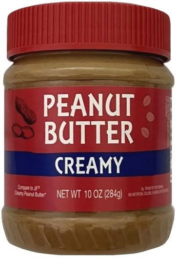 NATURE'S HOUSE CREAMY PEANUT BUTTER 10 OZ