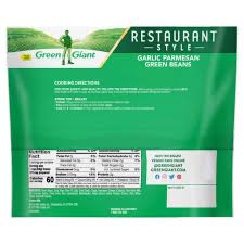 GREEN GIANT RESTAURANT STYLE GARLIC PARMESAN GREEN BEANS 12 OZ