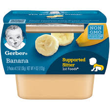 GERBER 1ST FOODS 2PK BANANA #ROCK VALUE PRODUCT ORDER BY TUESDAY APR 08 ARRIVING APR 16 FOR DELIVERY#