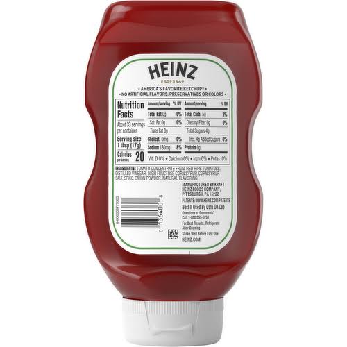 HEINZ KETCHUP EASY SQUEEZE 32 OZ
