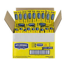 HELLMANN'S REAL MAYONNAISE PACKETS 210 CT #ROCK VALUE-ORDER BY  TUESDAY EVENING NOV 25 ARRIVING DEC 03 FOR DELIVERY#
