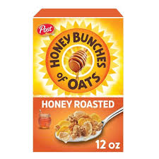 HONEY BUNCHES OF OATS BREAKFAST CEREAL 12 OZ