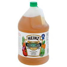 HEINZ APPLE VINEGAR 1 GALLON #ROCK VALUE-ORDER BY  TUESDAY EVENING NOV 25  ARRIVING DEC 03  FOR DELIVERY#