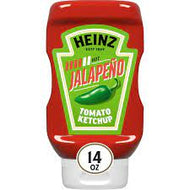 HEINZ TOMATO KETCHUP BLENDED WITH JALAPENO 14 OZ  #ROCK VALUE-ORDER BY  MONDAY EVENING NOV 26 ARRIVING DEC 04  FOR DELIVERY#